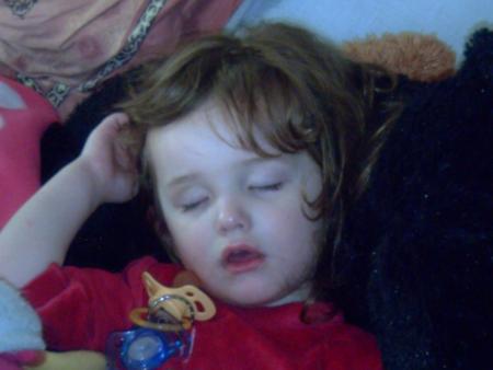 elle fait un gros dodo